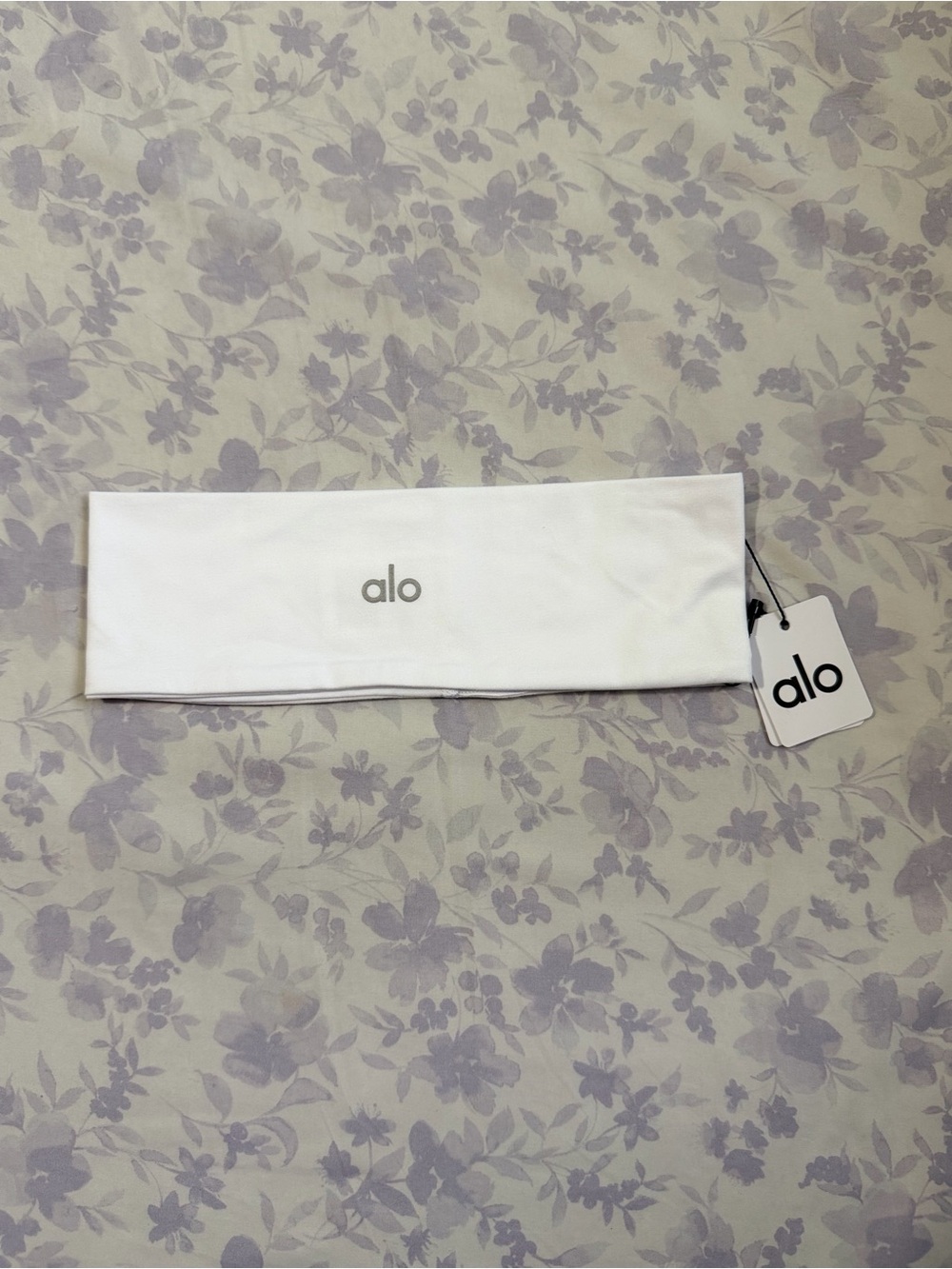 ALO Yoga White Performance Headband